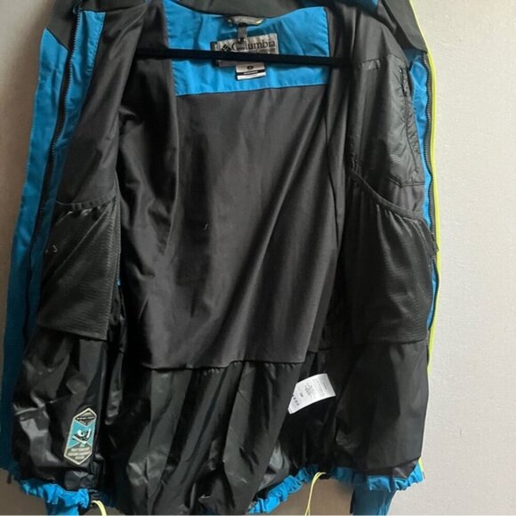 Columbia Omni-tech waterproof hooded ski soft shell men’s jacket Sz M - Picture 5 of 13